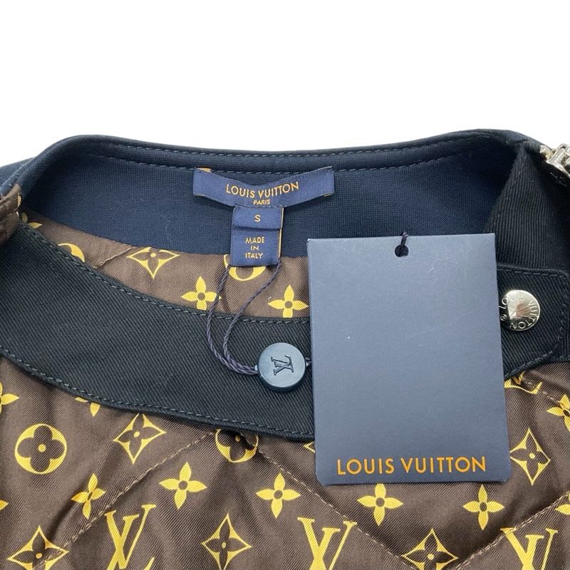 Louis Vuitton Monogram Outer Navy Black Blouson Jacket