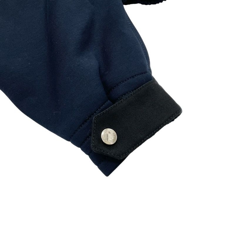 Louis Vuitton Monogram Outer Navy Black Blouson Jacket