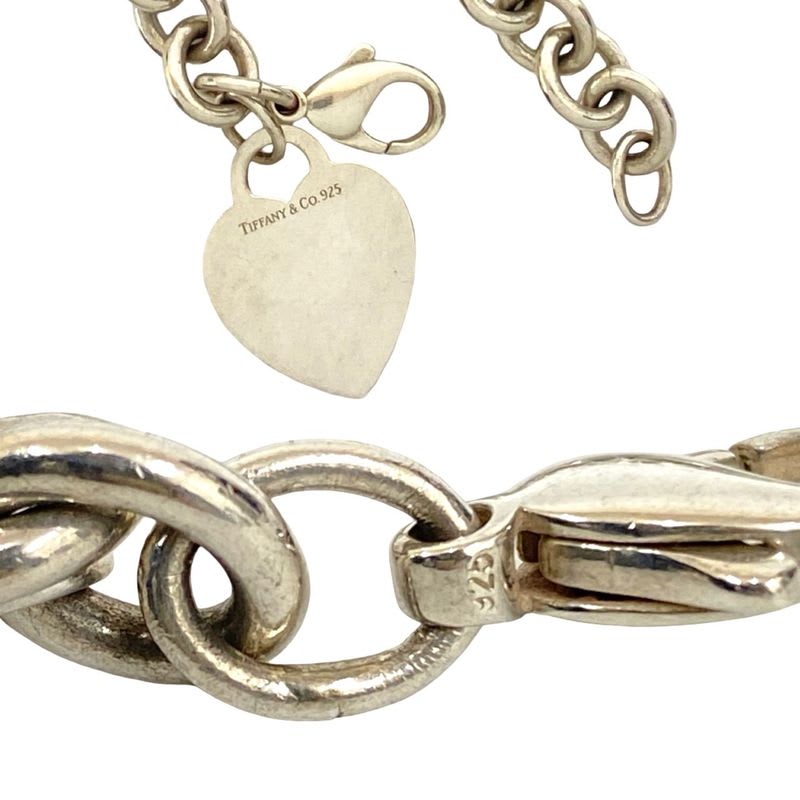 Tiffany & Co Heart Tag Bracelet Silver 925 Chain Accessorie