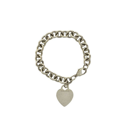 Tiffany & Co Heart Tag Bracelet Silver 925 Chain Accessorie