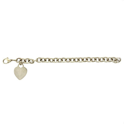 Tiffany & Co Heart Tag Bracelet Silver 925 Chain Accessorie