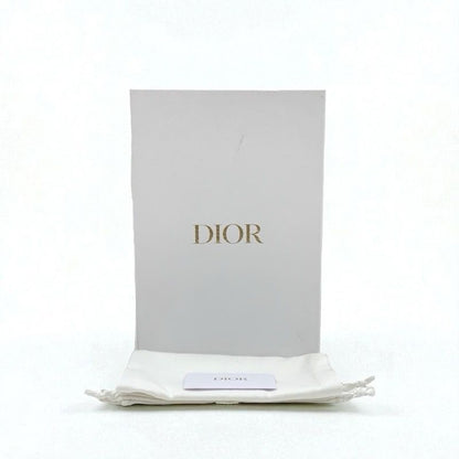 Christian DIOR Granville Flat Shoes Fabric Pink Espadrilles