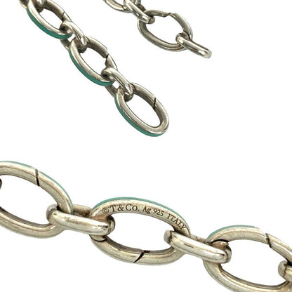 Tiffany & Co Clasping Bracelet Silver 925 Chain Bangle