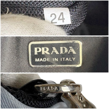 Prada Mini Tote Bag Triangle Logo Light Blue Light Blue Tessuto Nylon