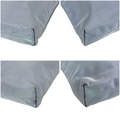 Prada Mini Tote Bag Triangle Logo Light Blue Light Blue Tessuto Nylon