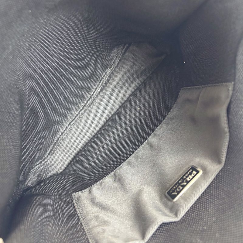 Prada Mini Tote Bag Triangle Logo Light Blue Light Blue Tessuto Nylon