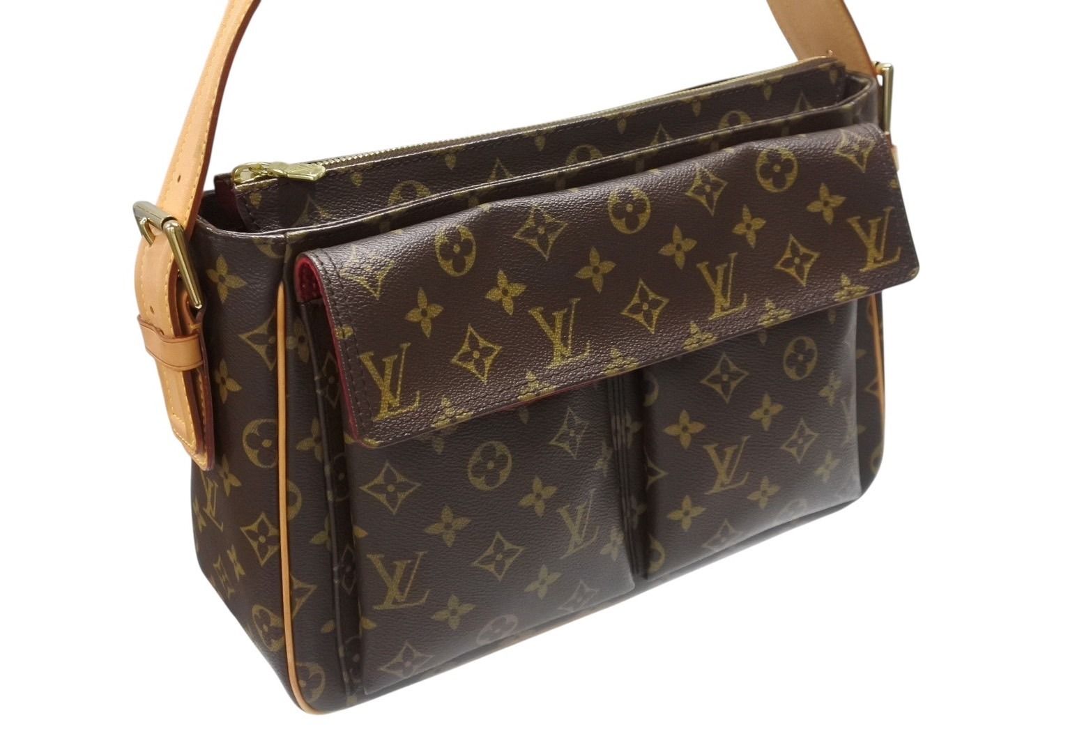 Louis Vuitton Viva-Cite GM Bag Monogram Leather Gold — view 4