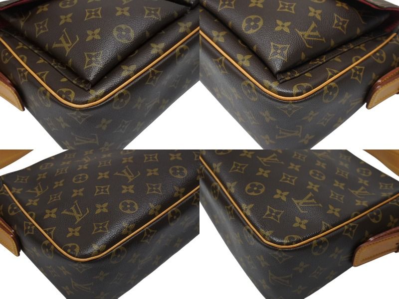 Louis Vuitton Viva-Cite GM Bag Monogram Leather Gold — view 7