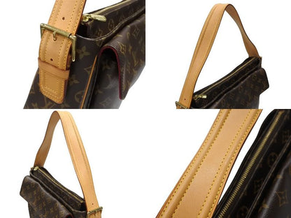 Louis Vuitton Viva-Cite GM Bag Monogram Leather Gold — view 5