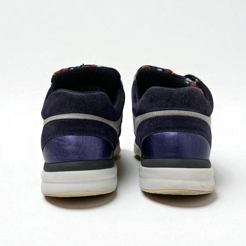 Chanel Sneakers Shoes Suede Fabric Navy Multicolor Here Mark Tweed