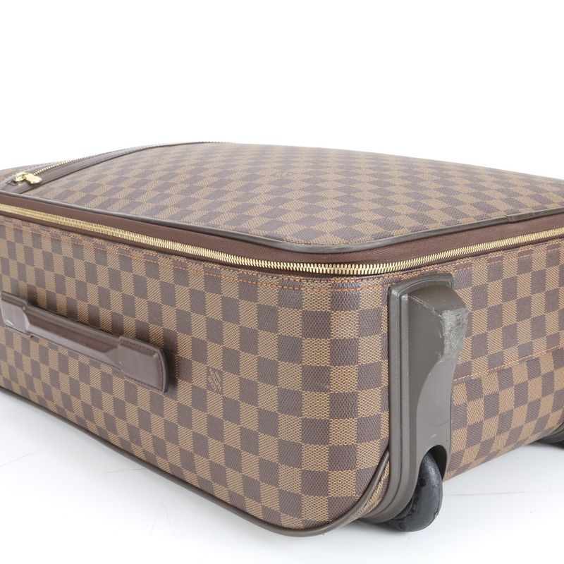 Louis Vuitton Damier Pegas 55 N23294 Leather Suitcase Carry Case Bag Business