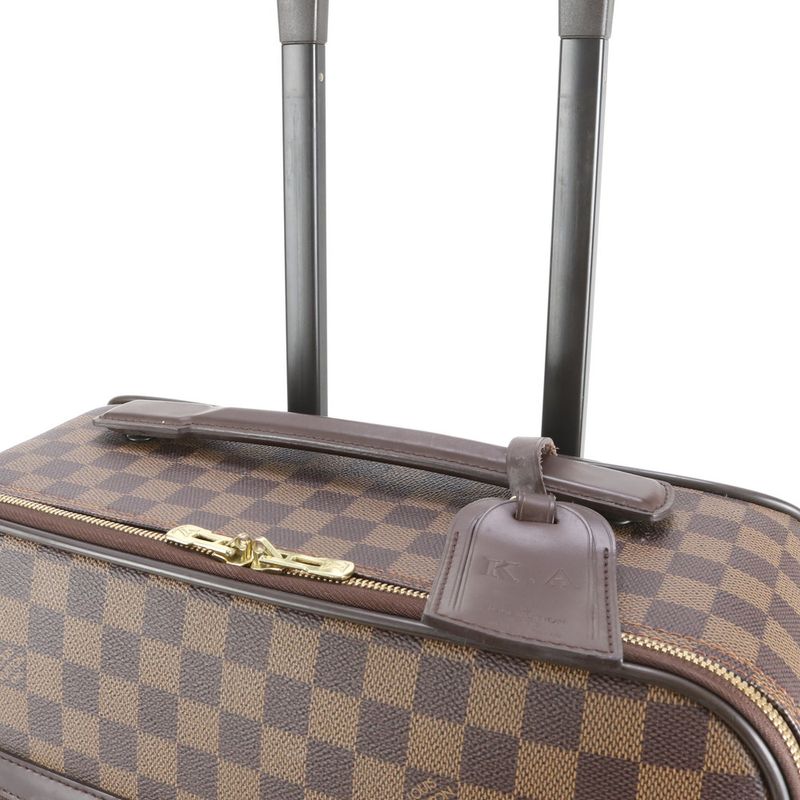 Louis Vuitton Damier Pegas 55 N23294 Leather Suitcase Carry Case Bag Business