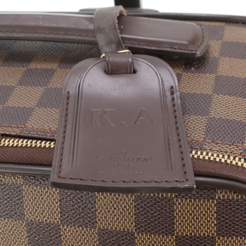 Louis Vuitton Damier Pegas 55 N23294 Leather Suitcase Carry Case Bag Business
