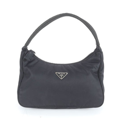 Prada Tessuto Nylon Triangle Logo Shoulder Bag Shoulder Hand Women REM Cz19-5