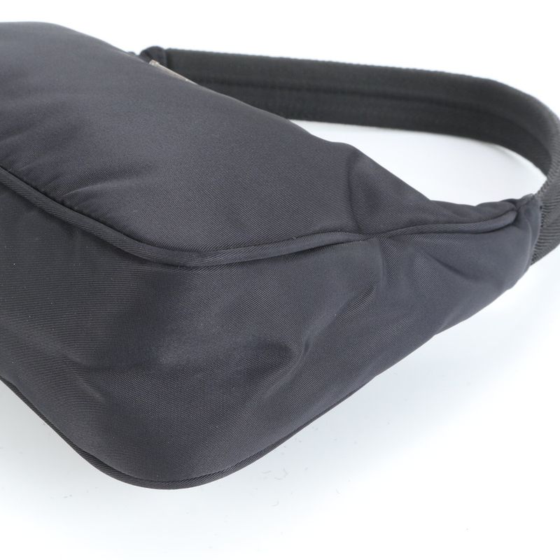 Prada Tessuto Nylon Triangle Logo Shoulder Bag Shoulder Hand Women REM Cz19-5