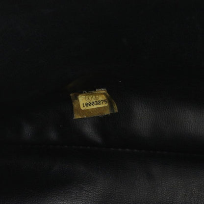 Chanel With Serial Seal Matelasse Lambskin Leather Tote Bag Shoulder Black