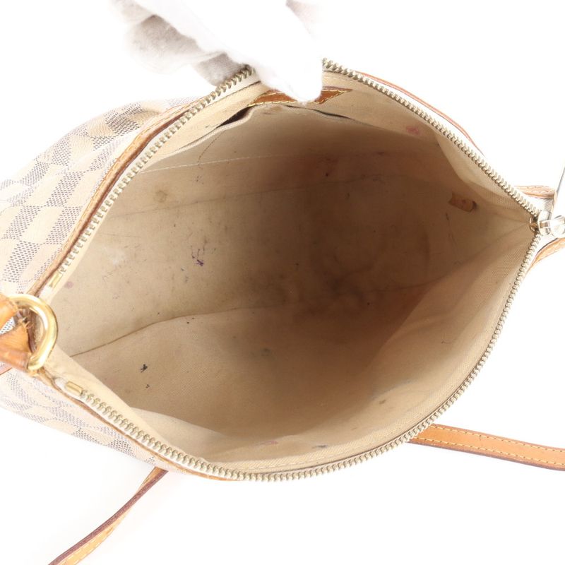 Louis Vuitton Damier Azure Siracusa PM N41113 Leather Shoulder Bag Crossbody