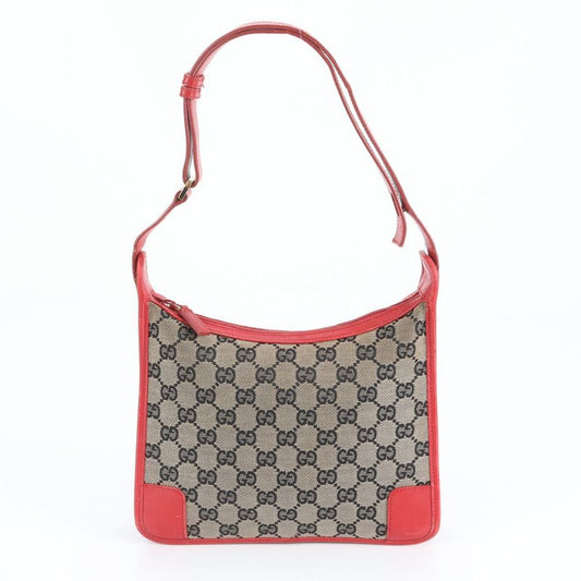 Gucci GG Canvas 001 4206 Leather Shoulder Bag Shoulder Tote Hand Women's CEM