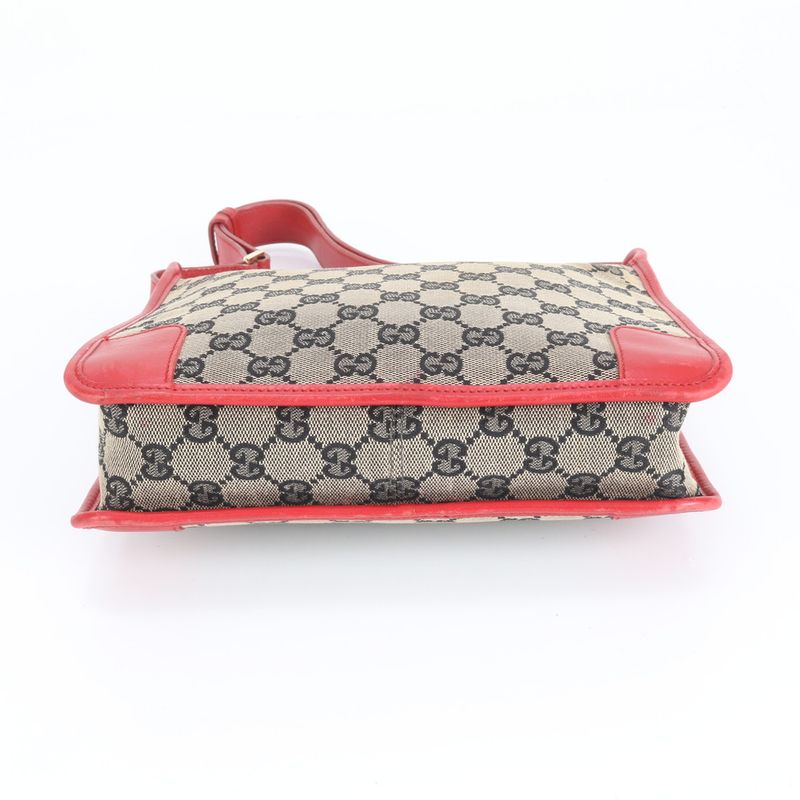 Gucci GG Canvas 001 4206 Leather Shoulder Bag Shoulder Tote Hand Women's CEM