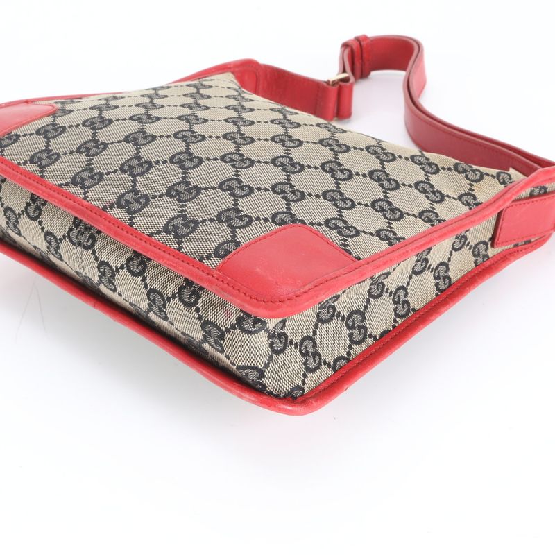 Gucci GG Canvas 001 4206 Leather Shoulder Bag Shoulder Tote Hand Women's CEM