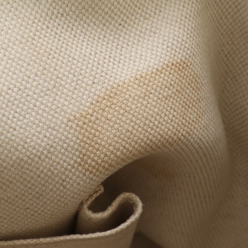 Gucci GG Canvas 247902 Leather Tote Bag Shoulder Hand Genuine Leather Gold