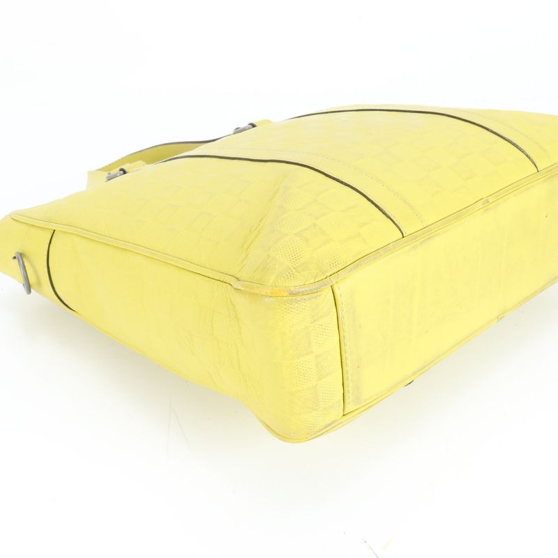 Louis Vuitton Damier Infini Tadao PM Vert Acid N41393 Leather Business Bag