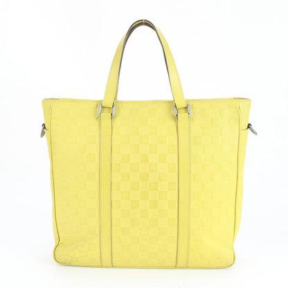 Louis Vuitton Damier Infini Tadao PM Vert Acid N41393 Leather Business Bag