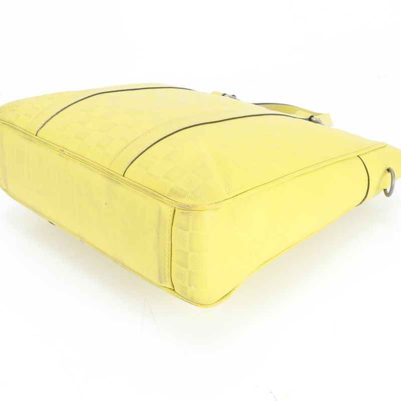 Louis Vuitton Damier Infini Tadao PM Vert Acid N41393 Leather Business Bag