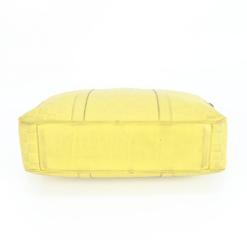 Louis Vuitton Damier Infini Tadao PM Vert Acid N41393 Leather Business Bag