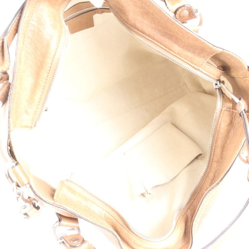 Gucci Miss GG 323675 Leather 2WAY Shoulder Bag Crossbody Hand Tote Genuine