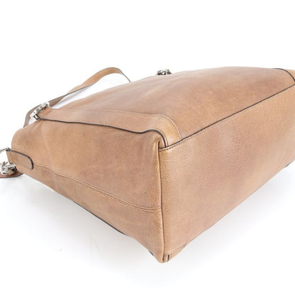 Gucci Miss GG 323675 Leather 2WAY Shoulder Bag Crossbody Hand Tote Genuine