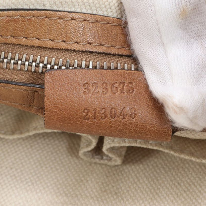 Gucci Miss GG 323675 Leather 2WAY Shoulder Bag Crossbody Hand Tote Genuine