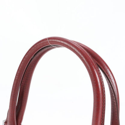 Gucci GG Canvas Jackie Red 01719 Leather Handbag Tote Genuine Leather Women CEM