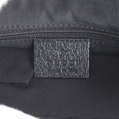 Gucci GG Canvas 139552 Leather Tote Bag Shoulder Hand Black Women's CEM Cz24-2