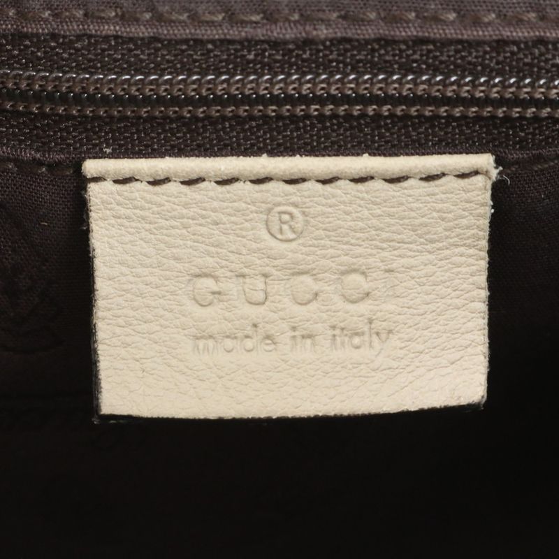 Guccissima Sookie 211944 Leather Tote Bag Shoulder Hand Beige Women's CEM Cz21-6