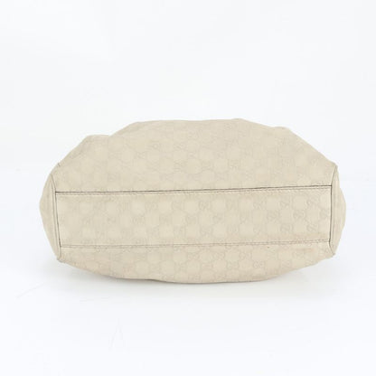 Guccissima Sookie 211944 Leather Tote Bag Shoulder Hand Beige Women's CEM Cz21-6