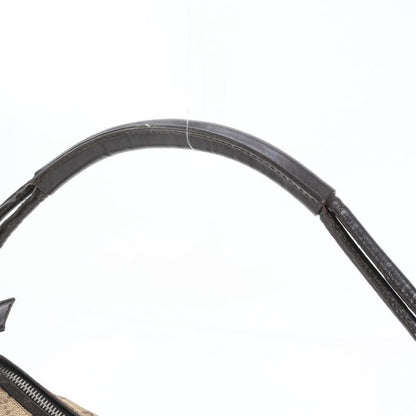 Gucci GG Canvas 001 3766 Leather Shoulder Bag Shoulder Hand Brown Women CEM