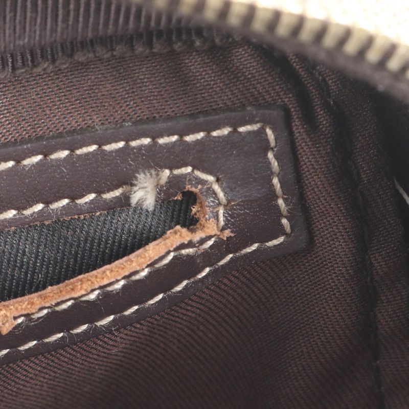 Gucci GG Supreme 233268 Leather Shoulder Bag Crossbody Hand Tote Brown Women