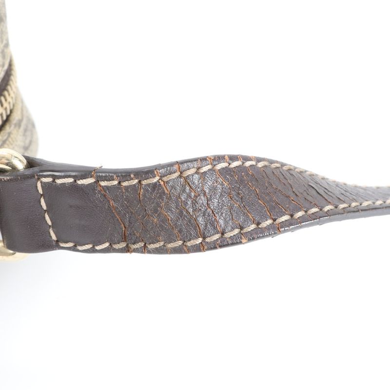 Gucci GG Supreme 233268 Leather Shoulder Bag Crossbody Hand Tote Brown Women