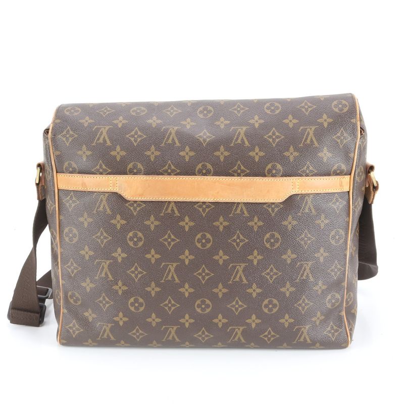 Louis Vuitton Monogram Abbess M45257 Leather Shoulder Bag Crossbody Messenger