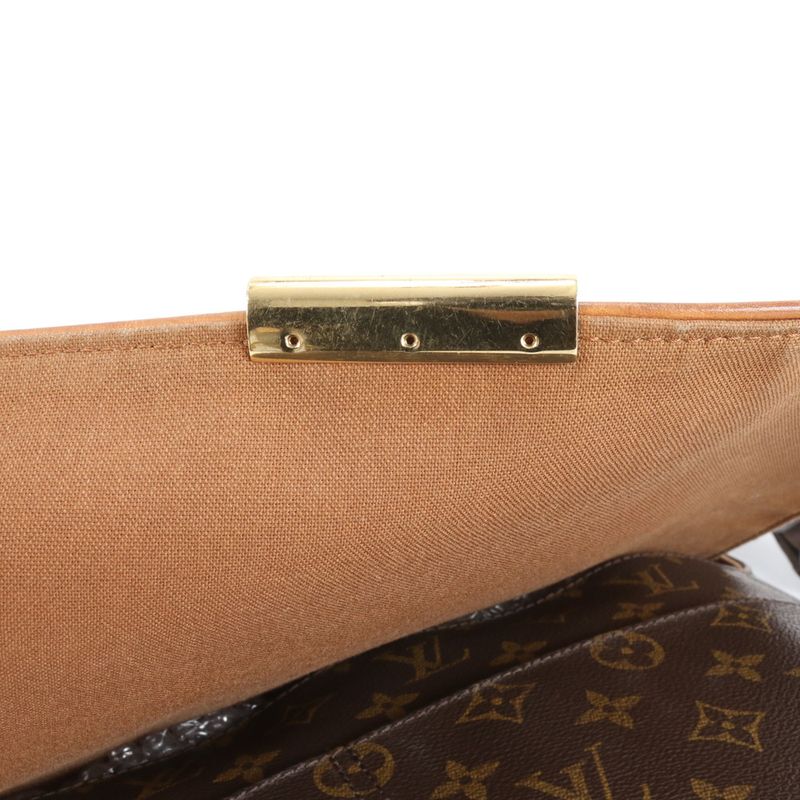Louis Vuitton Monogram Abbess M45257 Leather Shoulder Bag Crossbody Messenger
