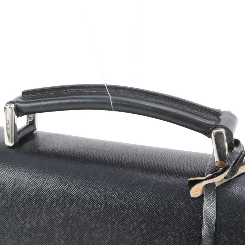 Prada Saffiano Leather Business Bag Document Bag Briefcase Tote Commuter