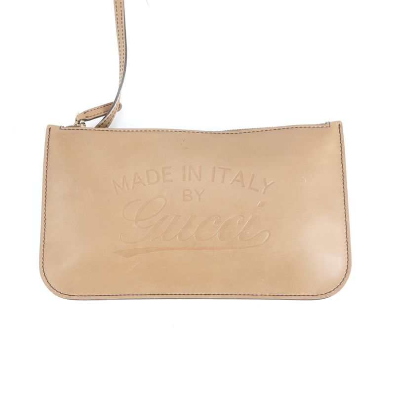 Gucci GG Canvas Pouch 217209 Leather Tote Bag Shoulder Hand A4 Ladies CEM Cz24-1