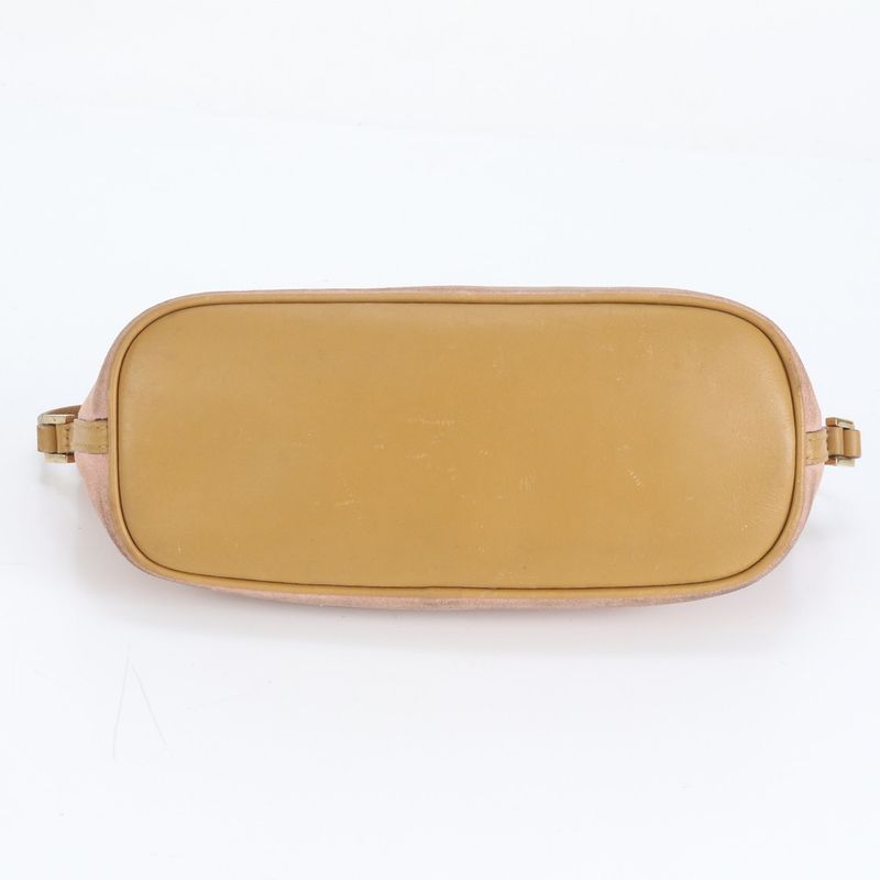 Gucci 039 1103 Leather Shoulder Bag Tote Genuine Leather Pink Pouch Women's REM