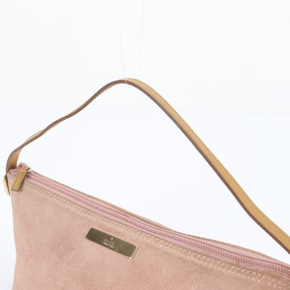 Gucci 039 1103 Leather Shoulder Bag Tote Genuine Leather Pink Pouch Women's REM