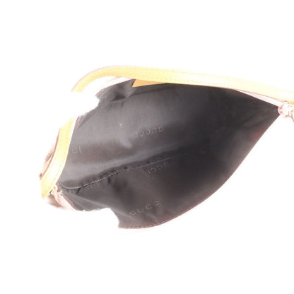 Gucci 039 1103 Leather Shoulder Bag Tote Genuine Leather Pink Pouch Women's REM