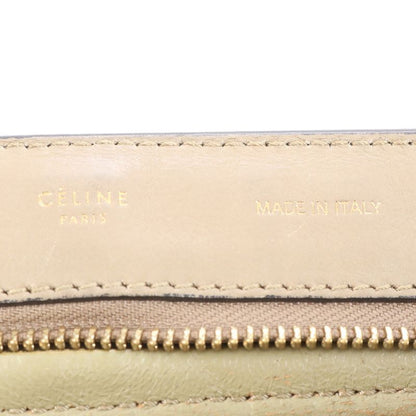 Celine Trapeze Medium Leather 2WAY Shoulder Bag Shoulder Hand Genuine Leather