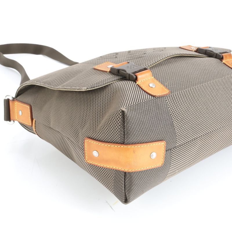 Louis Vuitton Damier Jean Router M93077 Shoulder Bag Crossbody Messenger A4