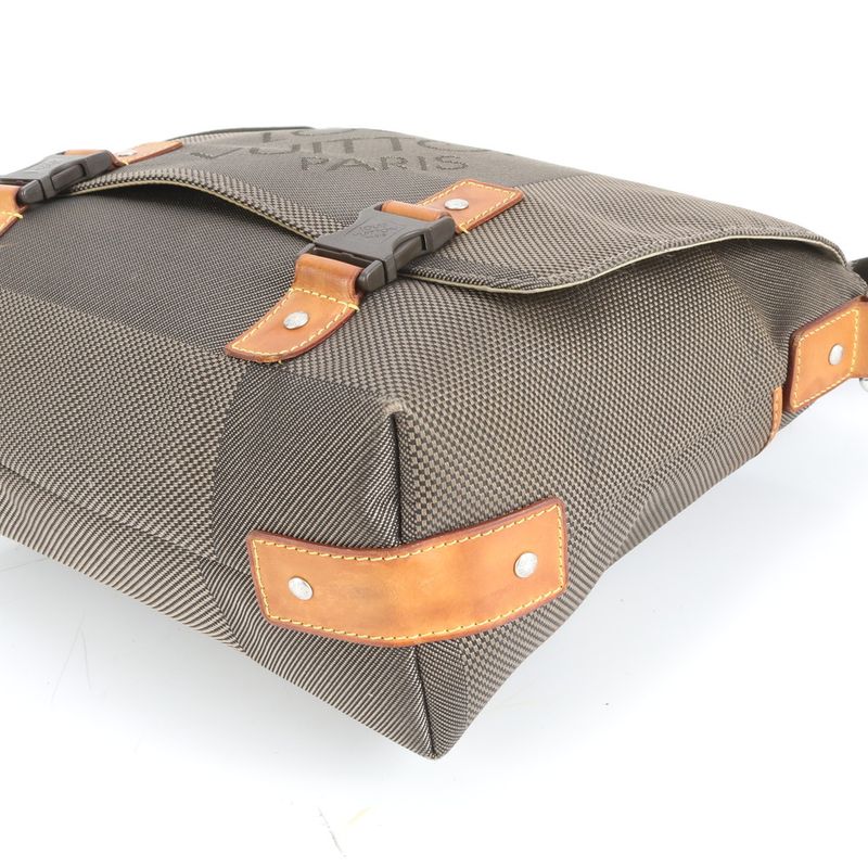 Louis Vuitton Damier Jean Router M93077 Shoulder Bag Crossbody Messenger A4