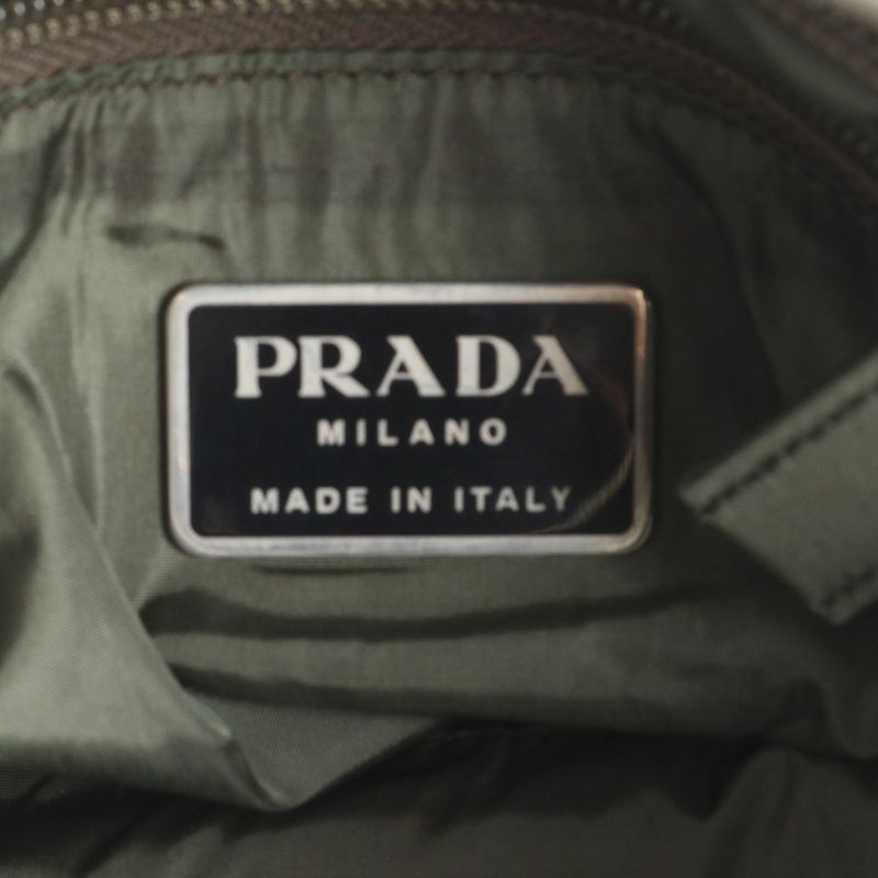 Prada Sport Authenticity With Card Khaki B9147 Shoulder Bag Messenger Business